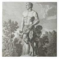 Statue d'un satyre à Versailles, 1675, de 'Vues