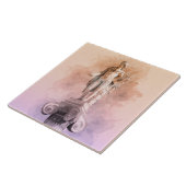 Carreau Statue grecque classique d'Apollo (Côté)