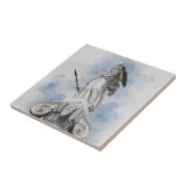 Carreau Statue grecque classique d'Athéna Carrelage en cér (Côté)