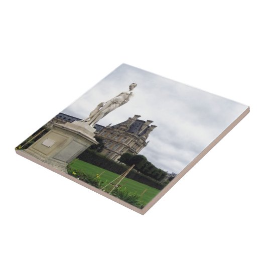 Carreau Statue sur le Louvre (Côté)