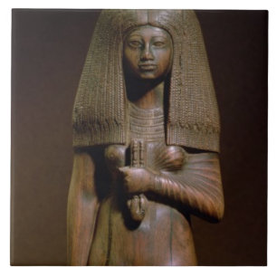 Carreau Statuette du Tuya, tête du harem de la minute, N