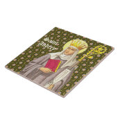 Carreau Ste. Audrey (Etheldreda) (P 003) (Côté)