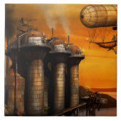 Carreau Steampunk - Dystopia - avant-poste (Devant)