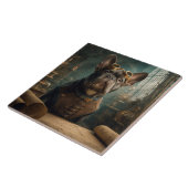 Carreau Steampunk Frenchie (Edition 2) - 6" x 6"  (Côté)