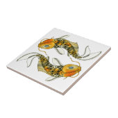 Carreau Steampunk Koi (Côté)