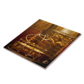 Carreau Steampunk - Le planétaire (Côté)