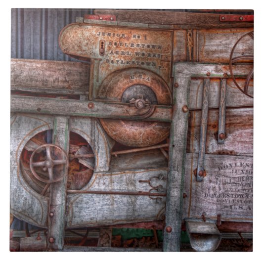 Carreau Steampunk - Ma nouvelle machine améliorée (Devant)