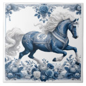 Carreau Steed céleste : Splendor Floral (Devant)