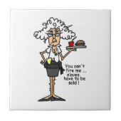 Carreau Stella avec l'humour d'attitude (Devant)