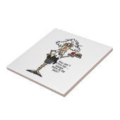 Carreau Stella avec l'humour d'attitude (Côté)