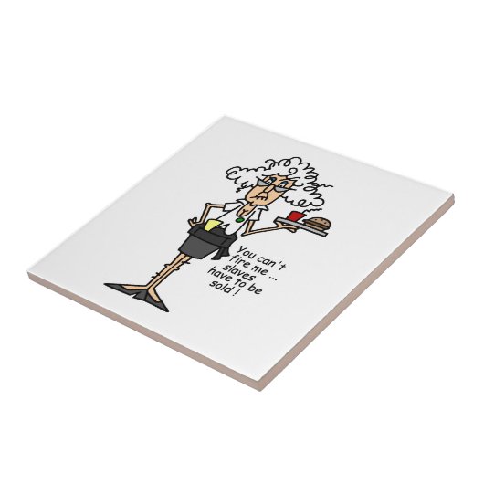 Carreau Stella avec l'humour d'attitude (Côté)