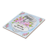 Carreau Stéthoscope à menton étoilé (Côté)