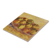 Carreau Still Life, Panier de pommes de Vincent van Gogh (Côté)