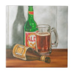 Carreau Still Life with Beer par Jennifer Goldberger<br><div class="desc">Vous avez soif ? Qui peut vous blâmer ! Cette merveilleuse vie morte de Jennifer Goldberger saisit l'essence de la bière utilisée comme accessoires,  façonnant un désir qui imprègne l'oeuvre. Achetez ce morceau et grillez votre bonne fortune !</div>