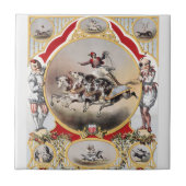 Carreau Stone & Murray's Circus, Circa 1870. (Devant)