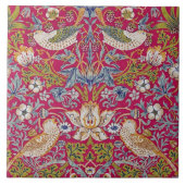 Carreau Strawberry Thief, William Morris (Devant)