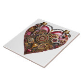 Carreau Streampunk Heart Ruby Valentine (Côté)