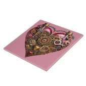 Carreau Streampunk Heart Ruby Valentine (Côté)