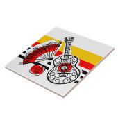 Carreau Stripe classique des Souvenirs espagnols (Côté)