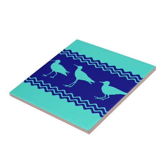 Carreau Stripes Blue Coastal (Côté)