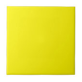 Carreau Style Accent jaune citron vivant (Devant)