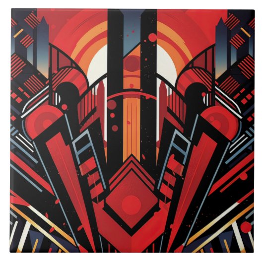 Carreau style art déco cool (Devant)