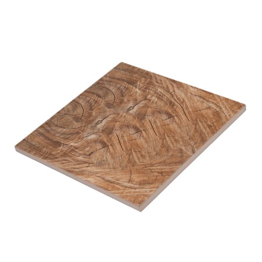 Carreau Style champêtre Bois brun moderne (Côté)