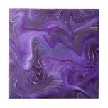 Carreau Stylé Funky Super Courbes pourpres Marbre 2-6<br><div class="desc">Vous cherchez à être un peu différent et original ? Ce moderne marbre super mauve mimique courbes imprimé mur céramique carreaux est juste ce dont vous avez besoin. Disponible en deux tailles 4, 25 x 4, 25 et 6 x 6 pouces. Veuillez noter qu'il s'agit d'une impression couleur plate et...</div>