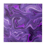 Carreau Stylé Funky Super Courbes pourpres Marbre 3-6<br><div class="desc">Vous cherchez à être un peu différent et original ? Ce moderne marbre super mauve mimique courbes imprimé mur céramique carreaux est juste ce dont vous avez besoin. Disponible en deux tailles 4, 25 x 4, 25 et 6 x 6 pouces. Veuillez noter qu'il s'agit d'une impression couleur plate et...</div>