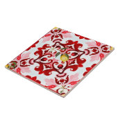 Carreau style italien, carreaux, majolica, citron, impress (Côté)