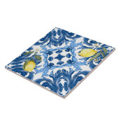 Carreau style italien, carreaux, majolica, citron, impress (Côté)