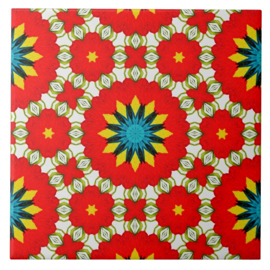 Carreau style italien, carreaux, majolica, citron, impress (Devant)