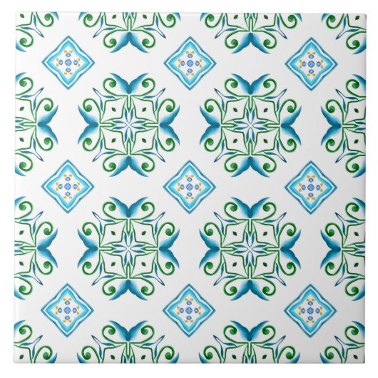 Carreau Style italien, carrelage, majolica, Impression tou (Devant)