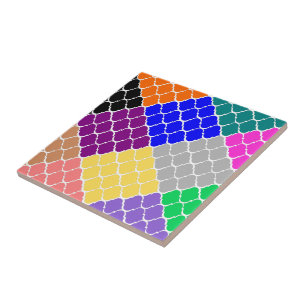 Carreau Style marocain multicolore