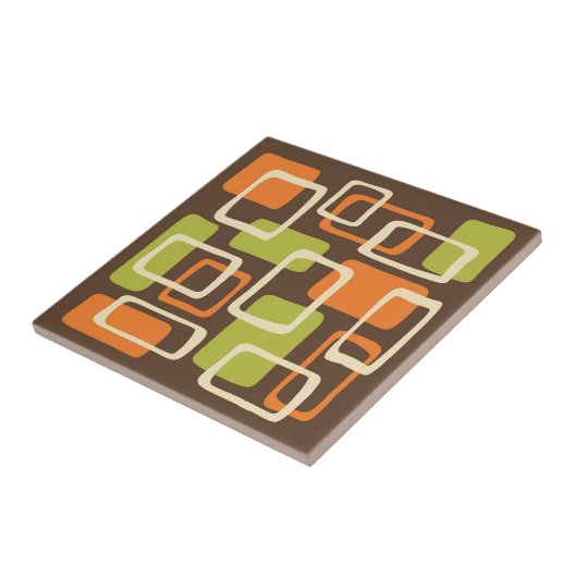 Carreau Style moderne du milieu du siècle (Côté)