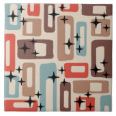 Carreau Style moderne du milieu du siècle (Devant)