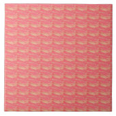 Carreau Style moderne tendance Jaune & Rose (Devant)