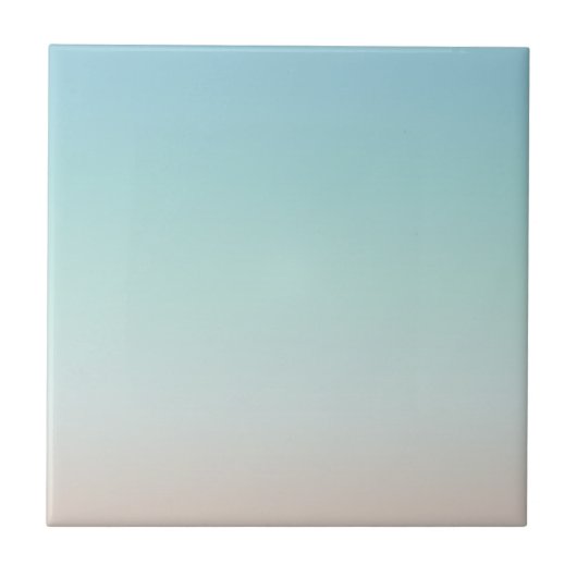 Carreau Style Plage Gradient Minimal (Devant)