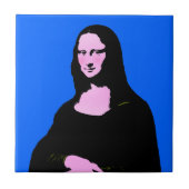 Carreau Style Pop Art Mona Lisa (Devant)