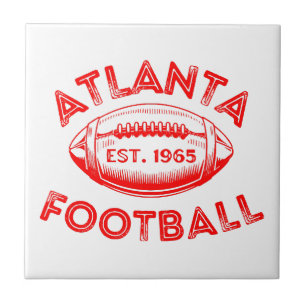 Carreau Style Vintage de football Atlanta