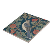 Carreau Style William Morris Face gauche Mockingbird Bird (Côté)