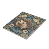 Carreau Style William Morris Hérisson Fleurs traditionnell (Côté)