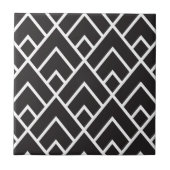 Carreau Stylish Geometric Diamond Grid Pattern (Devant)