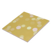 Carreau Stylisme Mustard Blush Bokeh (Côté)