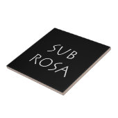 Carreau Sub Rosa (Côté)