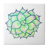 Carreau Succulent vert (Devant)