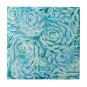 Carreau Succulents bleus (Devant)