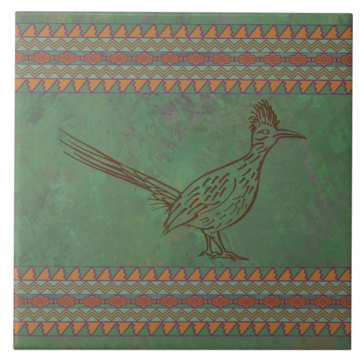 Carreau Sud-ouest Roadrunner Sagebrush Green (Devant)