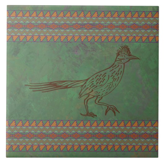 Carreau Sud-ouest Roadrunner Sagebrush Green (Devant)