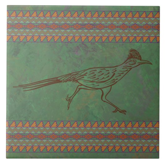 Carreau Sud-ouest Roadrunner Sagebrush Green (Devant)